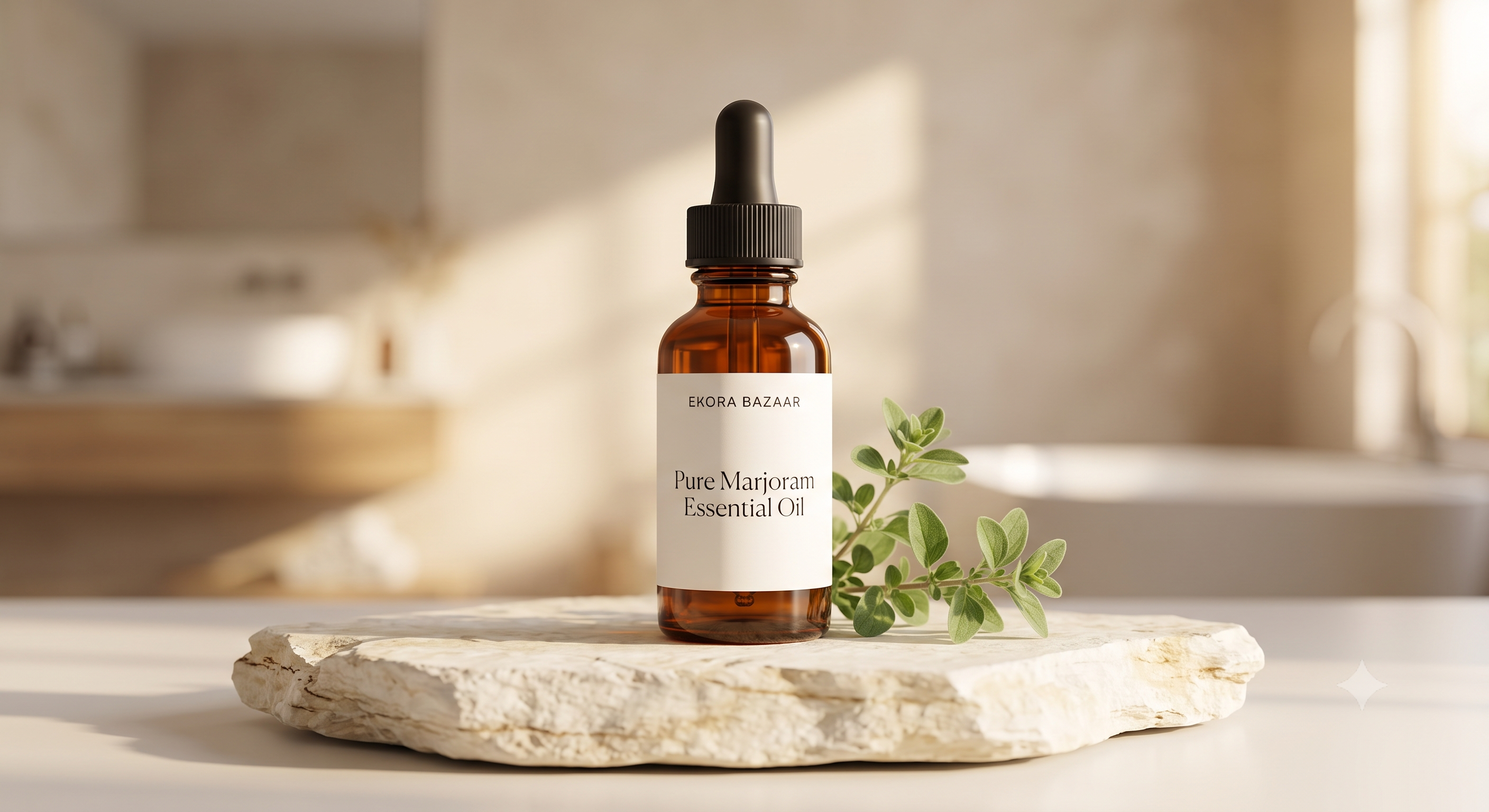 PURE MARJORAM ESSENTIAL OIL (ORIGANUM MAJORANA) 100% NATURAL THERAPEUTIC GRADE STEAM DISTILLED ORIGIN SPAIN